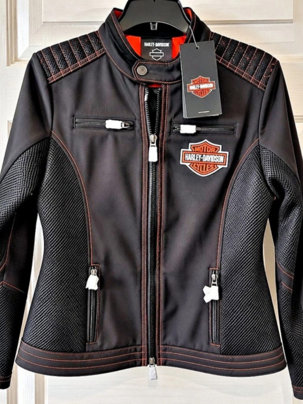 Harley-Davidson Women’s Forever Harley Mesh Motorcycle Jacket Small NWT